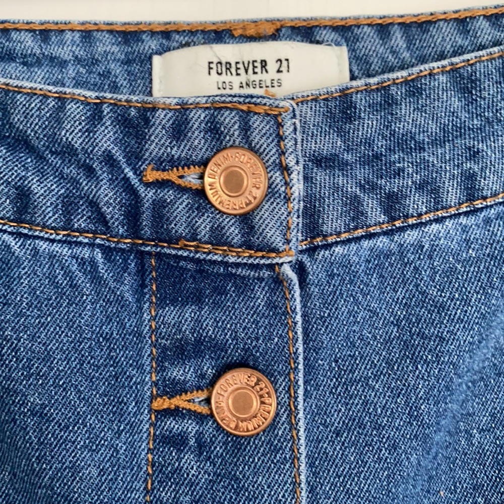 Forever 21 Denim Skirt - Picture 2 of 4